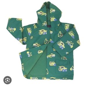 FOX FIRE CONSTRUCTION VEHICLE CHILDREN'S RAINCOAT